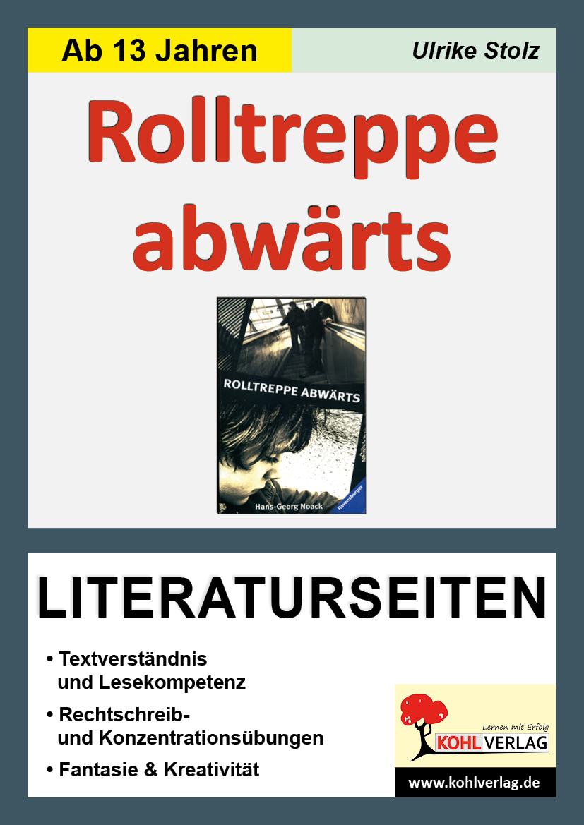 Rolltreppe abwärts - Literaturseiten