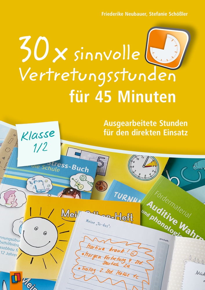 30 x sinnvolle Vertretungsstunden für 45 Minuten – Klasse 1/2